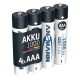 Акумулятори Ansmann AAA/HR03 NI-MH 1000 mAh BL 4 шт