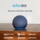 Акустична система Amazon Echo Dot (5th Gen) Smart Speaker with Alexa Deep Sea Blue_JP