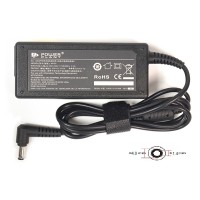 Блок живлення для ноутбуків PowerPlant ASUS 220V, 19V 65W 3.42A (4.0*1.35)