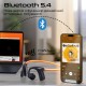 Bluetooth-гарнітура Promate RippleGlow Black