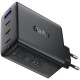 Зарядний пристрій 4xUSB 100W (3xUSB-C+USB-A) Gan A94 Fast Charger Black Acefast