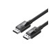 Кабель DisplayPort  M to M V1.4 8K 2м Plastic Case Braided Cable DP114 чорний UGREEN