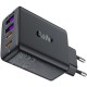 Зарядний пристрій 4xUSB 45W (2xUSB-C+2xUSB-A) Gan A61 Fast Charger Black Acefast