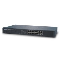 Некерований гігабітний комутатор Planet GSW-1601  (16-Port 10/100/1000Mbps)