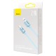 Кабель Baseus Crystal Shine USB - Lightning, 2.4A, 2м Sky Blue (CAJY001203)