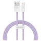 Кабель Baseus Dynamic USB - Lightning, 2.4A, 1м Purple (CALD000405)