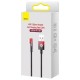 Кабель Baseus MVP 2 USB - Lightning, 2.4A, 2м Black/Red (CAVP000120)