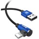 Кабель Baseus MVP USB - Lightning, 1.5A, 2м Blue (CALMVP-A03)