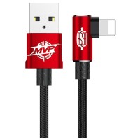 Кабель Baseus MVP USB - Lightning, 1.5A, 2м Red (CALMVP-A09)