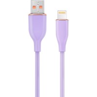 Кабель Cablexpert USB - Lightning (M/M), 2.1 A, 1.5 м, Purple (CC-USB2S-AM8PM-1.5M-P)