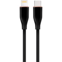 Кабель Cablexpert USB Type-C - Lightning (M/M), 2.25 A, 20 W, 1.5 м, Black (CC-USB2S-CM8PM-1.5M-BK)