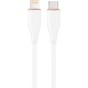 Кабель Cablexpert USB Type-C - Lightning (M/M), 2.25 A, 20 W, 1.5 м, White (CC-USB2S-CM8PM-1.5M-W)