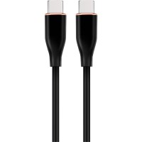 Кабель Cablexpert USB Type-C - USB Type-C (M/M), 3 A, 60 W, 1.5 м, Black (CC-USB2S-CMCM-1.5M-BK)