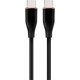 Кабель Cablexpert USB Type-C - USB Type-C (M/M), 3 A, 60 W, 1.5 м, Black (CC-USB2S-CMCM-1.5M-BK)