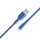 Кабель Promate USB - Lightning (M/M), 2 A, 1 м, xCord-Ai Navy (xcord-ai.navy)