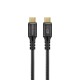 Кабель Promate USB Type-C - USB Type-C (M/M), 5 A, 240 W, 1 м, PowerBolt240 Black (powerbolt240-1m.black)