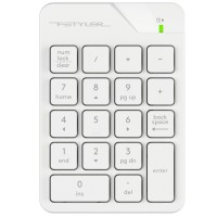 Клавіатура цифрова A4Tech Fstyler FGK21C White