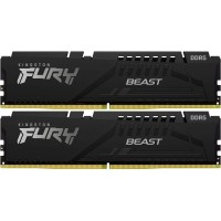 Модуль пам`яті DDR5 2x16GB/5200 Kingston Fury Beast Black (KF552C36BBEK2-32)