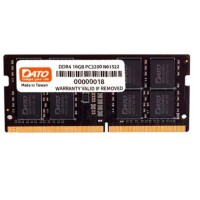 Модуль пам`ятi SO-DIMM 16GB/3200 DDR4 Dato (DT16G4DSDND32)