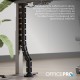 Органайзер для кабелю OfficePro CM790B Black