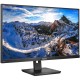 TFT 27" Philips 279P1, IPS, 4K UHD, DP, HDMI, USB-C, RJ-45, pivot,  колонки, чорний