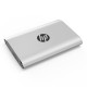 SSD external, USB 3.1 Gen2 Type-C  1Tb, HP P500, TLC, Silver, срібний, Retail