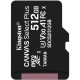 Memory card Secure Digital Micro512GB Kingston SDXC UHS-1 U3 V30 Class 10, Retail