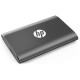 SSD external, USB 3.1 Gen2 Type-C  500Gb, HP P500, TLC, Black, чорний, Retail