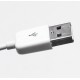 Перехідник USB --> Ethernet RJ45, 0.1м білий, RTL