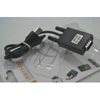 Перехідник USB --> COM (RS232) 9pin, кабель 1м. RTL