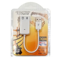 Звукова плата USB, Virtual 7.1 Channel, RTL