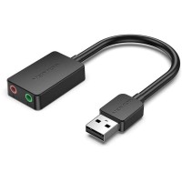 Звукова плата USB Vention Audio USB - 2х3,5 мм jack 0.15m