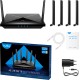 Маршрутизатор Cudy LT18, AX1800 Wi-Fi 6 Mesh 4G Cat18 Gigabit Router