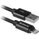 Кабель USB AM-Lightning M, 1.0 м, чорний, 01-03T PRO Defender