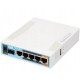 Маршрутизатор Mikrotik RB962UiGS-5HacT2HnT hAP ac with 720MHz CPU, 128MB RAM, 5x Gigabit LAN, built-