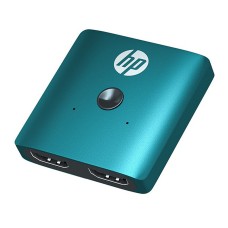 Сплітер HP HDMI 2.0 UHD 4K/30Hz 3D, HDCP,1080P Switch 2in 1out Блакитний