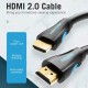 Кабель HDMI M - M,15.0 м, V2.0, 4K 30Гц, PVC Vention