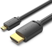 Кабель HDMI M - mini M, 1.5 м, V2.0 4K 60Гц 18Gbps HDR Dolby Vention