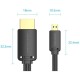 Кабель HDMI M - mini M, 1.5 м, V2.0 4K 60Гц 18Gbps HDR Dolby Vention