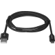 Кабель USB 08-03T PRO USB 2.0 Чорний, AM — MicroBM, 1м, 2.1A