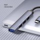 Хаб USB-C 4-в-1 USB2.0х3/USB3.0 ColorWay