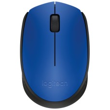 Мишка Logitech M171 бездротова, блакитна з чорним