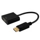 Перехідник DisplayPort M -> HDMI F