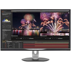 Монітор TFT 31.5" Philips 328P6AUBREB, IPS, QHD, HDR-10 (HDMI), VGA, HDMI, DP, USB-C, Pivot, колонки