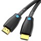 Кабель HDMI M - M, 8.0 м, V2.0, Engineering 4K 60Гц 18Gbps HD 7.1  PVC Black Vention