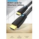 Кабель HDMI M - M, 8.0 м, V2.0, Engineering 4K 60Гц 18Gbps HD 7.1  PVC Black Vention