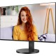 TFT 27" AOC Q27B3CF2, QHD, IPS, 100Гц, 1 мс, HDMI, USB-C, USB-hub, HAS, колонки, чорний