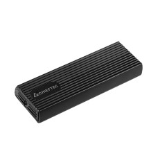 Корпус для M.2 NVME/SATA SSD CHIEFTEC CEB-M2C-TL, aluminium,USB 3.2 Gen2 Type-C, Black, RETAIL