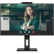 TFT 27" AOC Q27P3CW, QHD, IPS, 75Hz, 2xHDMI, DP, USB-C, RJ-45, USB-hub, webcam, HAS, Pivot, колонки