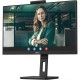 TFT 27" AOC Q27P3CW, QHD, IPS, 75Hz, 2xHDMI, DP, USB-C, RJ-45, USB-hub, webcam, HAS, Pivot, колонки